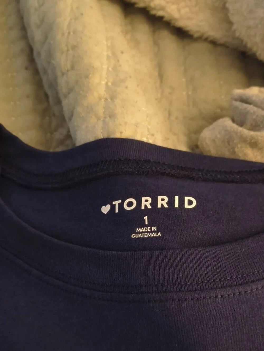 torrid navy graphic tee with 